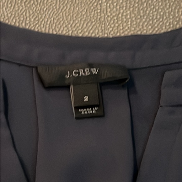 J Crew Navy blouse 2 EUC - Picture 6 of 6